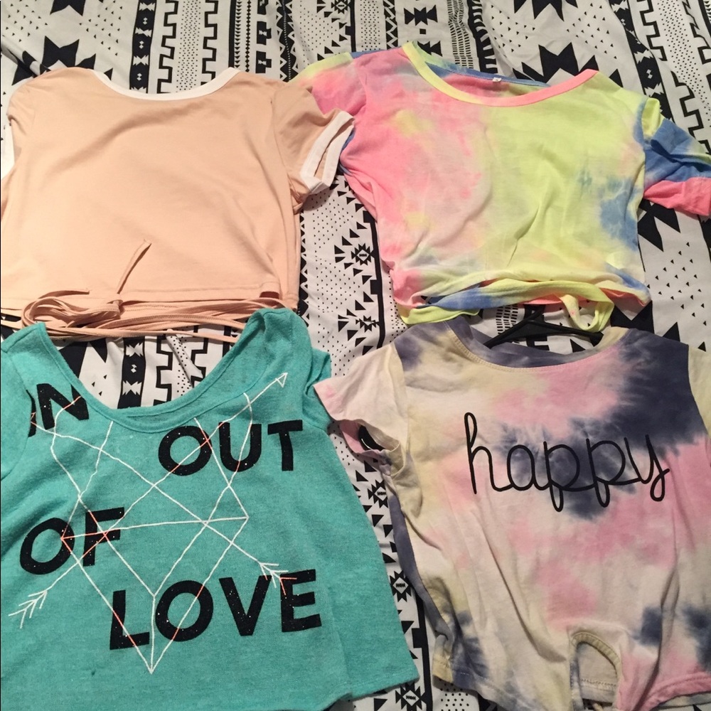 Lot of crop tops small and xs